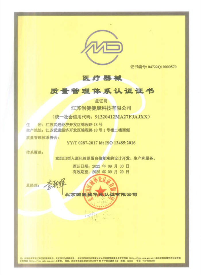 （亚星yaxing登录平台健康）13485 质量管理体系认证